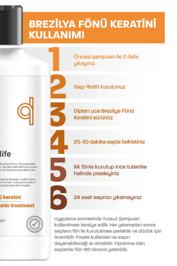 Quality Life Brezilya Fönü Keratini - Görsel 5