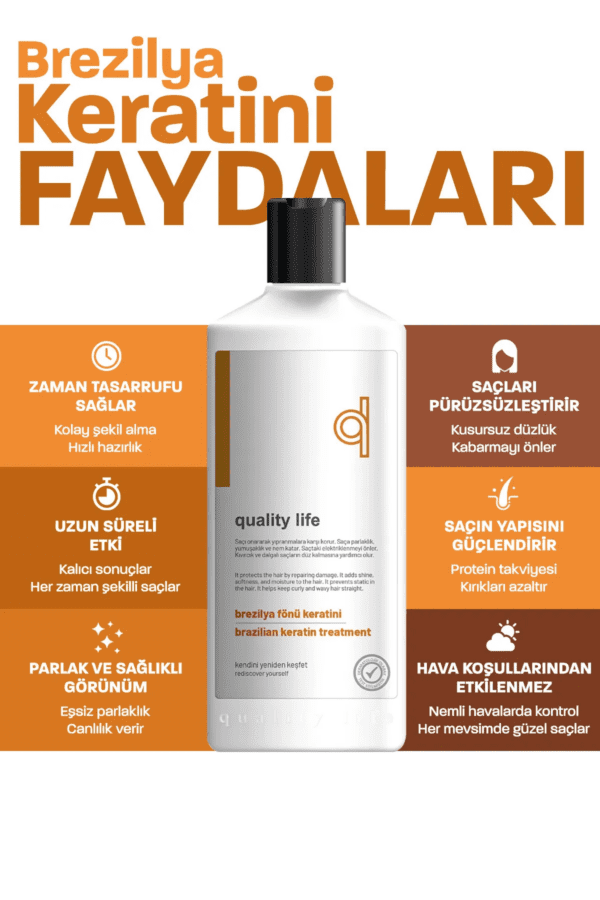 Quality Life Brezilya Fönü Keratini - Görsel 3